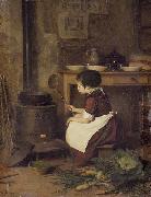 Pierre Edouard Frere The Little Cook Germany oil painting artist